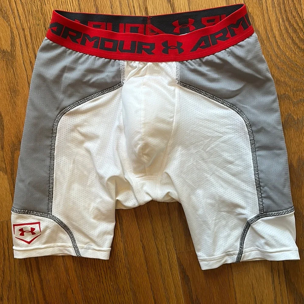 Under Armour Baseball Shorts with Cup